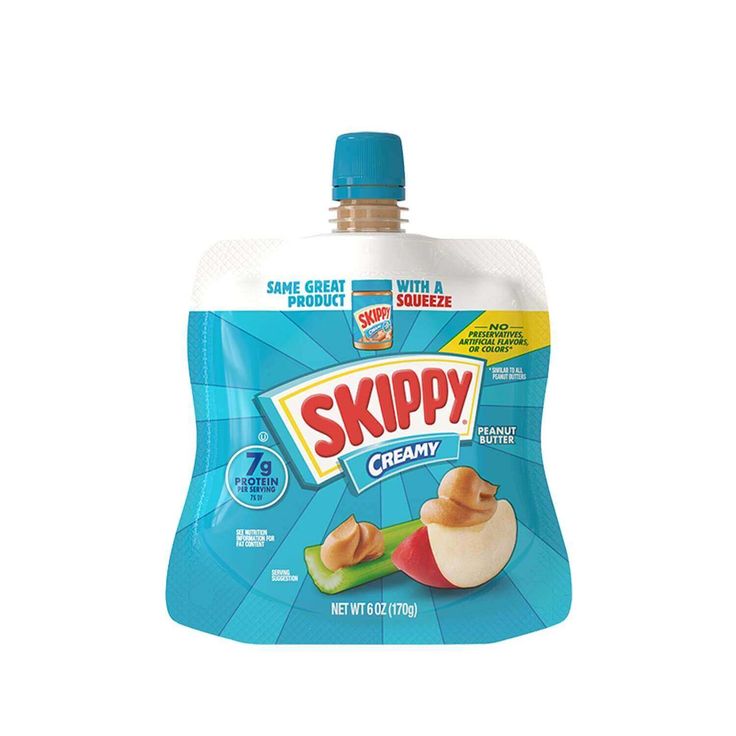 Peanut Butter Pouch – Smooth & Natural