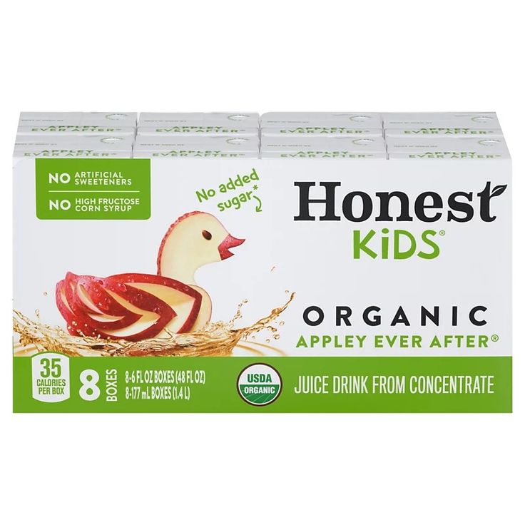 Kids’ Organic Juice Box – Apple